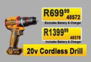 Ingco 20V Cordless Drill 48578
