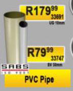 PVC Pipe 33691