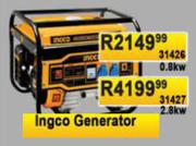 Ingco Generator 0.8kw 31426 