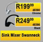 Swanneck Sink Mixer(Black) 48396