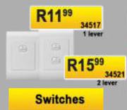 2 Lever Switch 34521