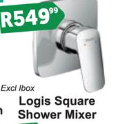 Logis Square Shower Mixer Excl Ibox