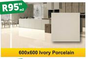 Matt Porcelain Tiles 600 x 1200 47061-Per m2