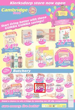 Cambridge Food : Klerksdorp Opening (7 Nov - 21 Nov 2017), page 1