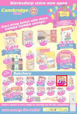 Cambridge Food : Klerksdorp Opening (7 Nov - 21 Nov 2017), page 1