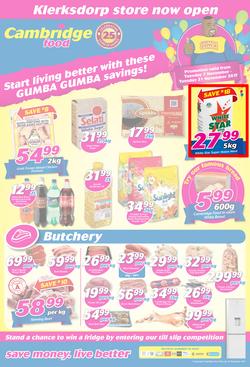 Cambridge Food : Klerksdorp Opening (7 Nov - 21 Nov 2017), page 1