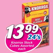 Knorrox Stock Cubes Assorted-24's