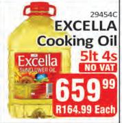 Excella Cooking Oil-4 x 5L