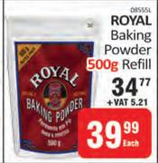 Royal Baking Powder Refill-500g Each