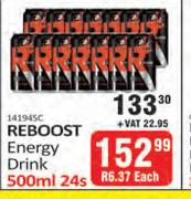 Reboost Energy Drink-24 x 500ml