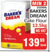 Bakers Dream Cake Flour-12.5Kg Each