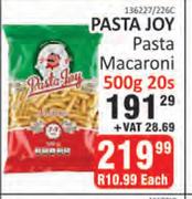 Pasta Joy Pasta Macaroni-20 x 500g