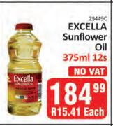 Excella Sunflower Oil-12 x 375ml