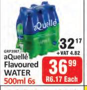 Aquelle Flavoured Water-6 x 500ml