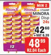 Minora Disp-24s