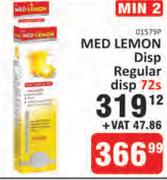 Med Lemon Disp Regular Disp-72s