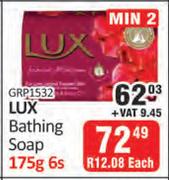 Lux Bathing Soap-6 x 175g
