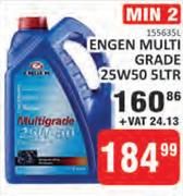 Engen Multi Grade 25W50-5L