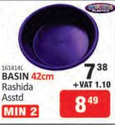 Rashida 42cm Basin Assorted