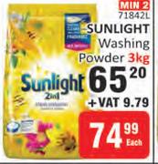 Sunlight Washing Powder-3Kg Each