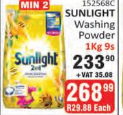 Sunlight Washing Powder-9 x 1Kg