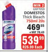 Domestos Thick Bleach-20 x 750ml