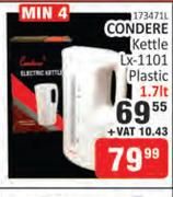 Condere Kettle LX-1101 Plastic-1.7L