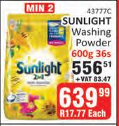 Sunlight Washing Powder-36 x 600g