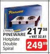 Pineware Hotplate Double Spiral