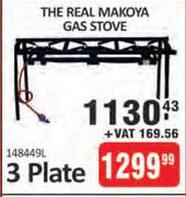 The Real Makoya Gas Stove 3 Plate