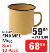Enamel Mug 8cm (12 Pack)