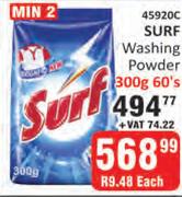 Surf Washing Powder-60 x 300g