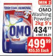 Omo Washing Powder-9 x 2Kg