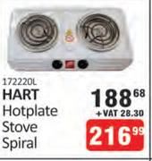Hart Hotplate Stove Spiral
