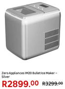 Zero Appliances IM20 Bullet Ice Maker Silver