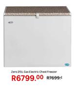 Zero 215L Gas Electric Chest Freezer