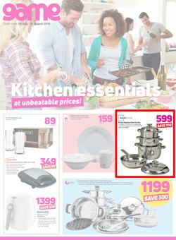 Game : Kitchen Essentials (25 July - 12 Aug 2018), page 1