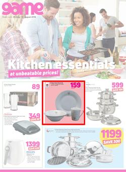 Game : Kitchen Essentials (25 July - 12 Aug 2018), page 1