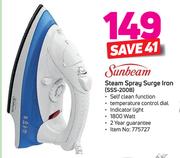 Sunbeam Steam Spray Surge Iron SSS-200B