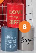 3 Piece Canister Set-Per Set