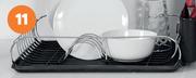 Chrome Dishrack Black/Red-Each