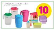 Jug With Lid, Centillion Lunch Box Or Lumoss Bottle-Each