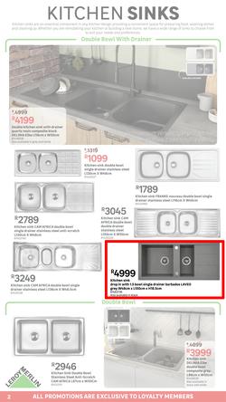 Leroy Merlin : Make Your Kitchen The Heart Of Your Home (06 October - 31 October 2023), page 2