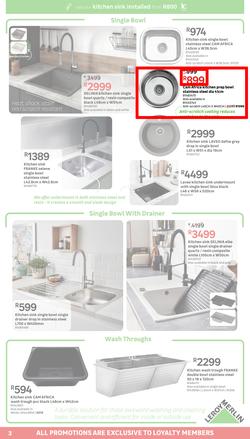 Leroy Merlin : Make Your Kitchen The Heart Of Your Home (06 October - 31 October 2023), page 3