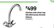DELINIA Kitchen Sink Mixer Tap Narea (Chrome) H24cm 81482843