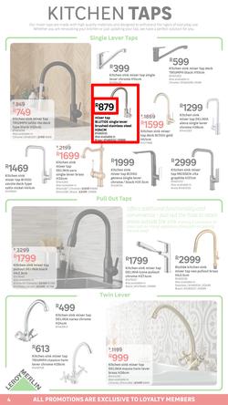 Leroy Merlin : Make Your Kitchen The Heart Of Your Home (06 October - 31 October 2023), page 4