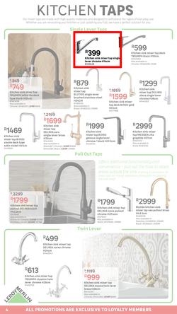 Leroy Merlin : Make Your Kitchen The Heart Of Your Home (06 October - 31 October 2023), page 4