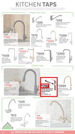 Leroy Merlin : Make Your Kitchen The Heart Of Your Home (06 October - 31 October 2023), page 4