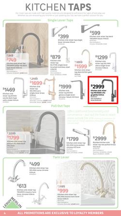 Leroy Merlin : Make Your Kitchen The Heart Of Your Home (06 October - 31 October 2023), page 4