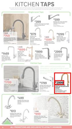 Leroy Merlin : Make Your Kitchen The Heart Of Your Home (06 October - 31 October 2023), page 4